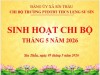 Sinh hoạt Chi bộ tháng 5